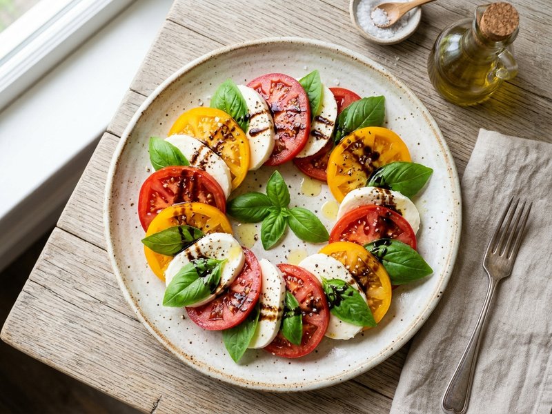 Fresh Caprese salad wedding catering menu The Whole Hog Ireland