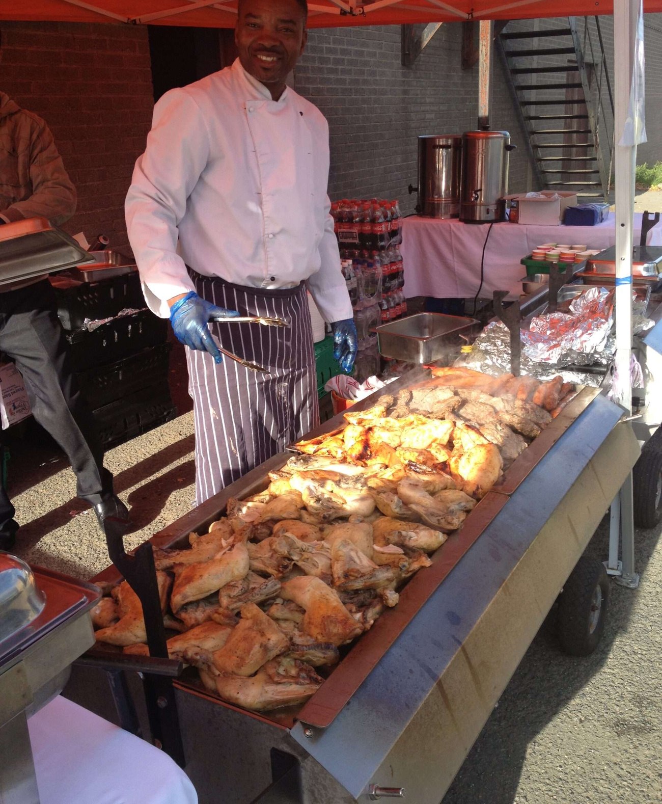 The Whole Hog Catering Team & Pig on a Spit Chef Ireland