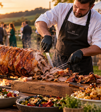The Whole Hog corporate event spit roast catering Ireland